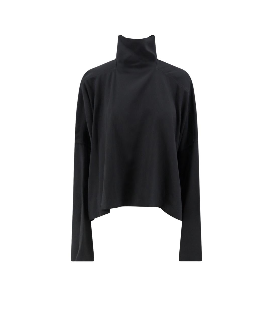 RICK OWENS Черный шерстяной джемпер / свитер, фото 1