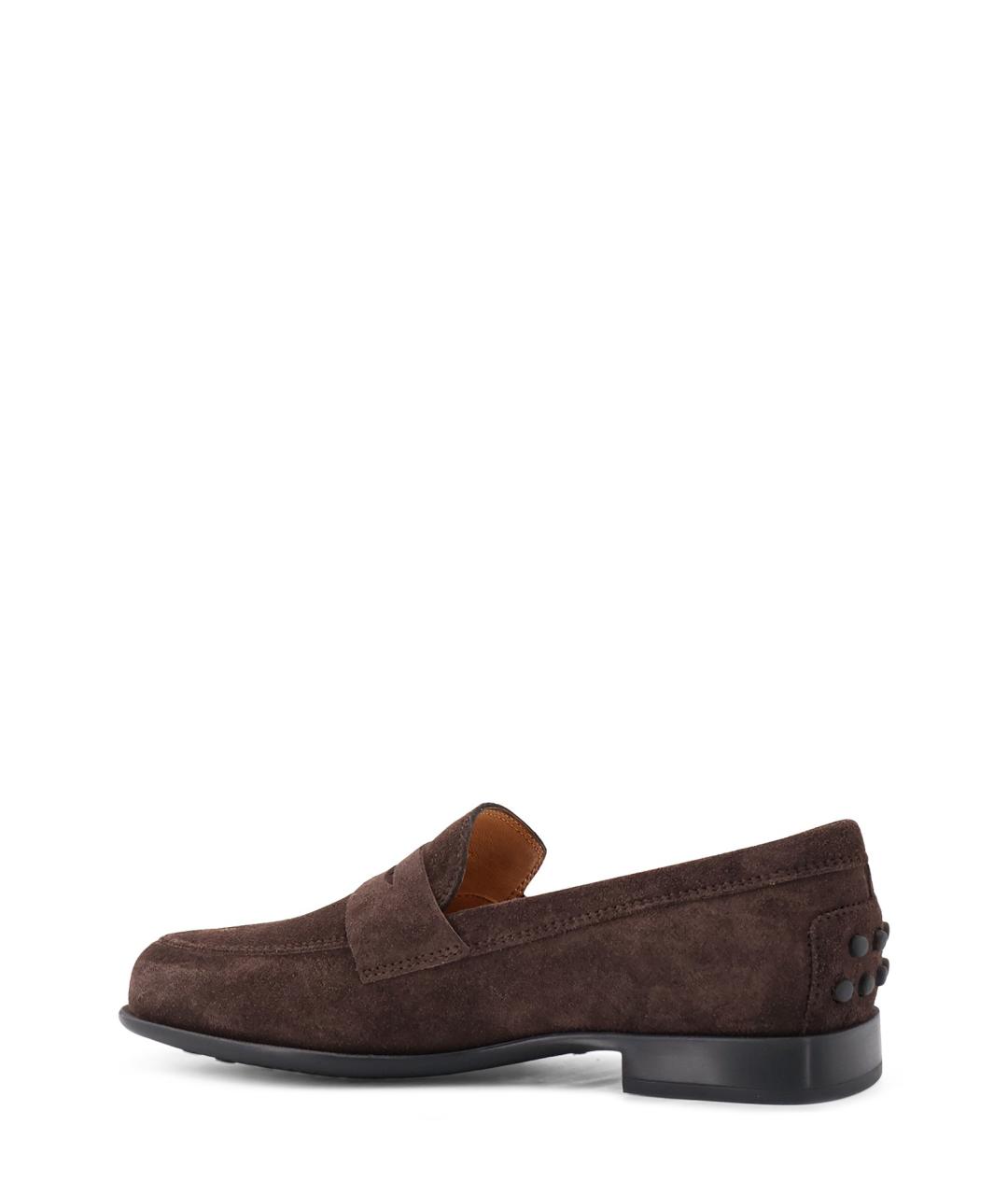 TOD'S Коричневые лоферы, фото 3