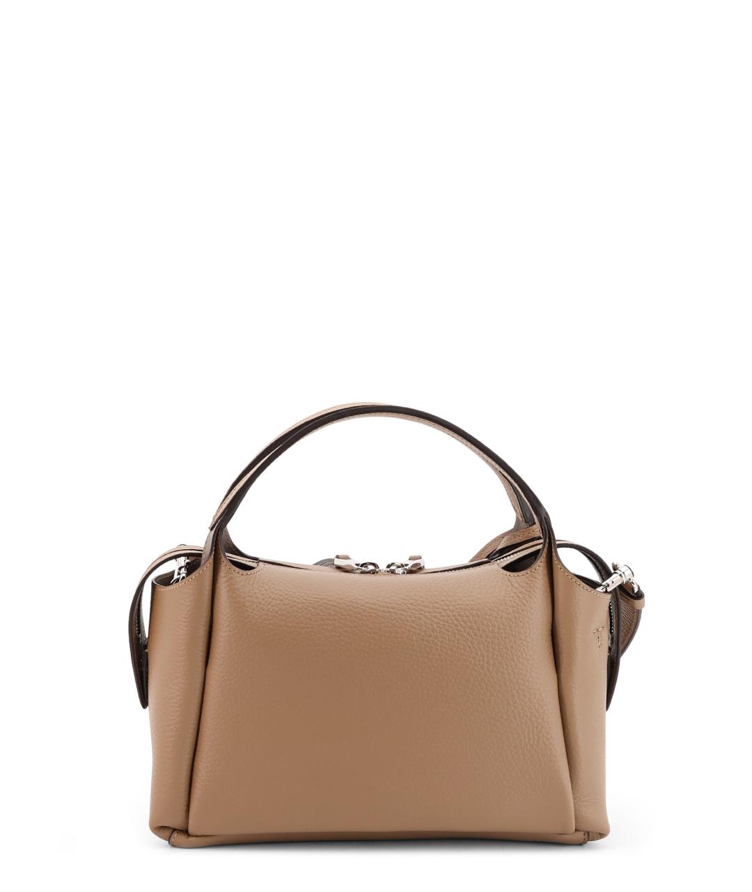 TOD'S Коричневая кожаная сумка через плечо, фото 2