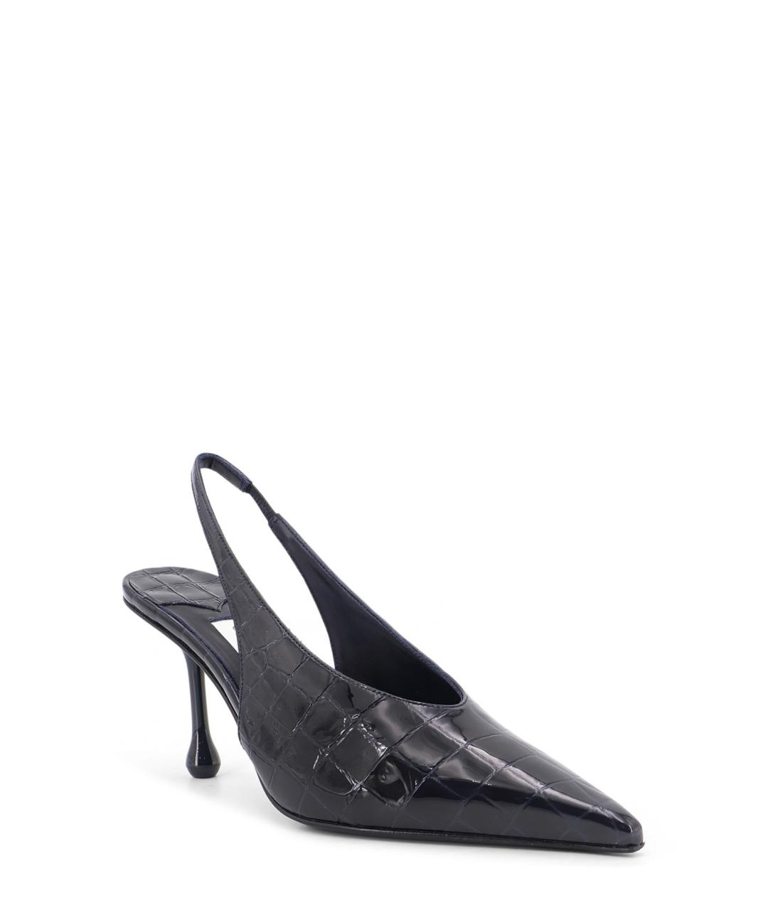 JIMMY CHOO Черные кожаные туфли, фото 3