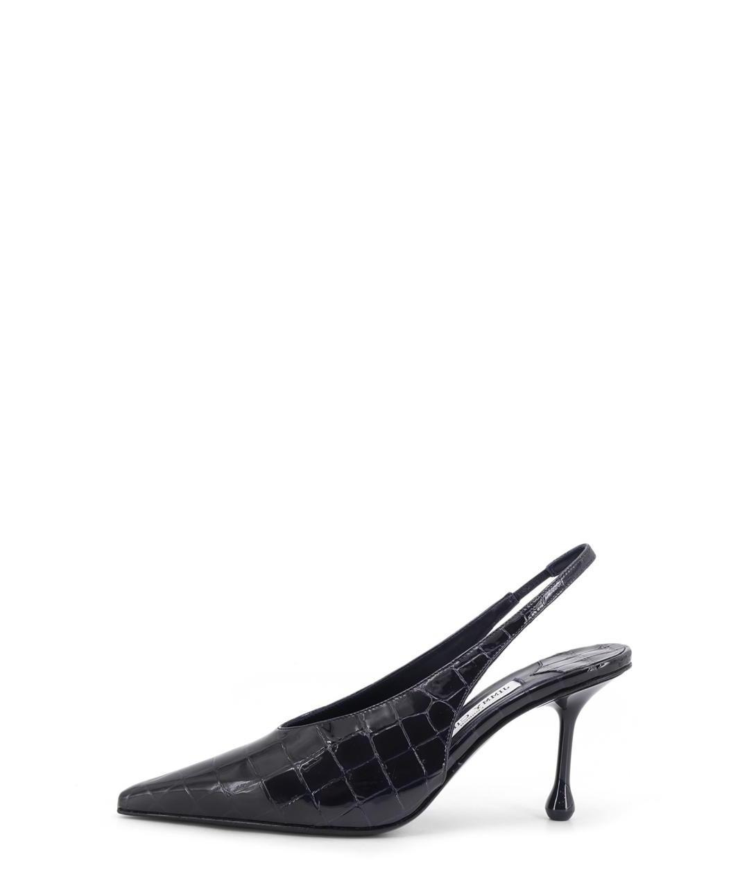 JIMMY CHOO Черные кожаные туфли, фото 2