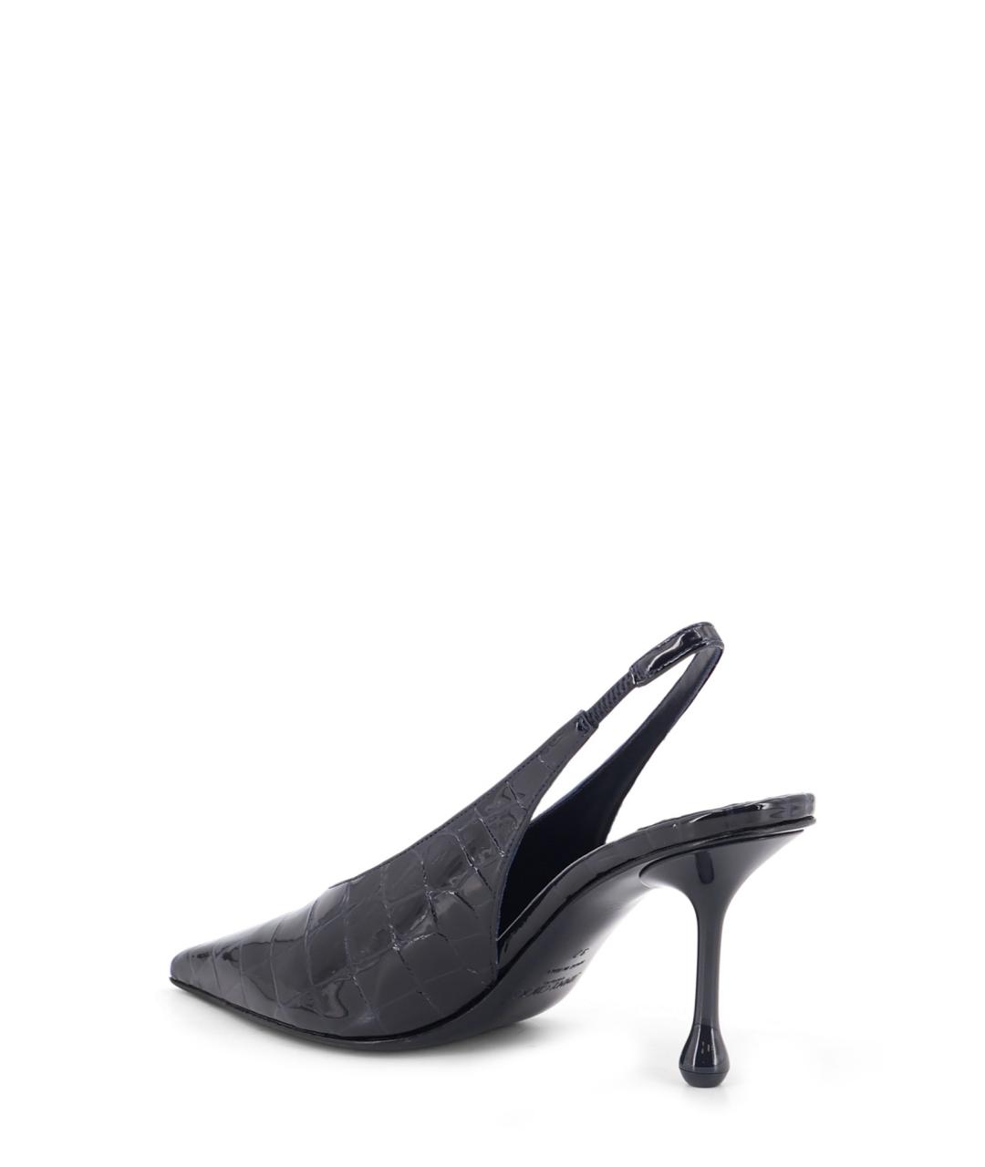 JIMMY CHOO Черные кожаные туфли, фото 4