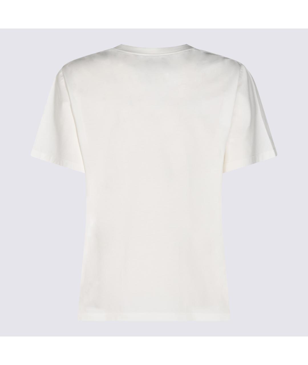 MM6 MAISON MARGIELA Белая хлопковая футболка, фото 2