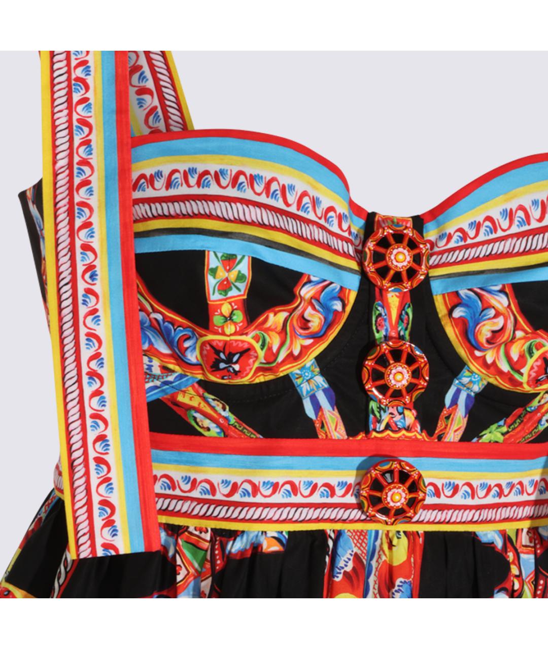 DOLCE&GABBANA Хлопковое повседневное платье, фото 3