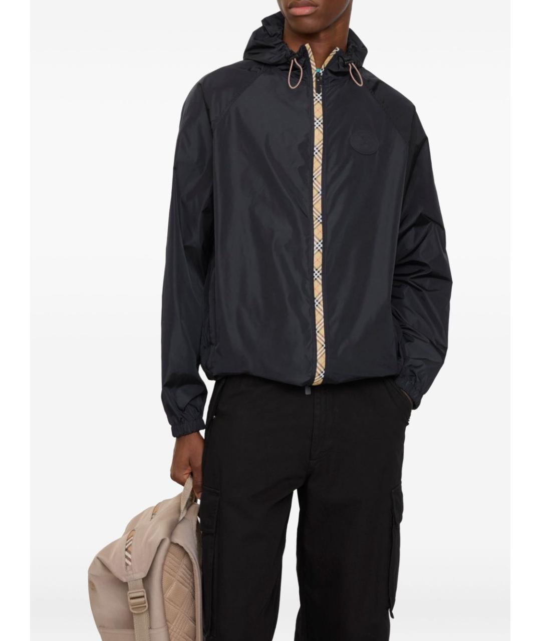 BURBERRY Синяя куртка, фото 2