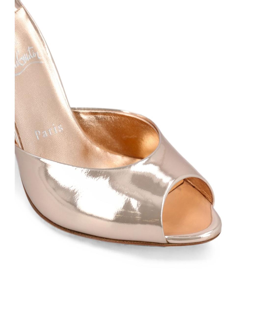 CHRISTIAN LOUBOUTIN Розовые мюли, фото 2