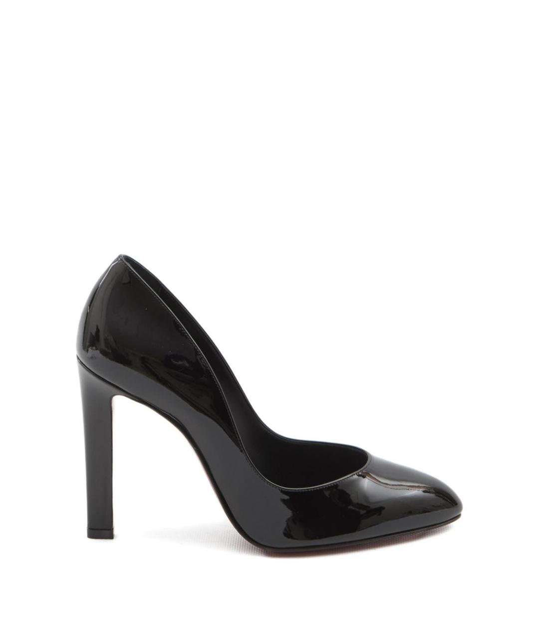 CHRISTIAN LOUBOUTIN Черные кожаные туфли, фото 1