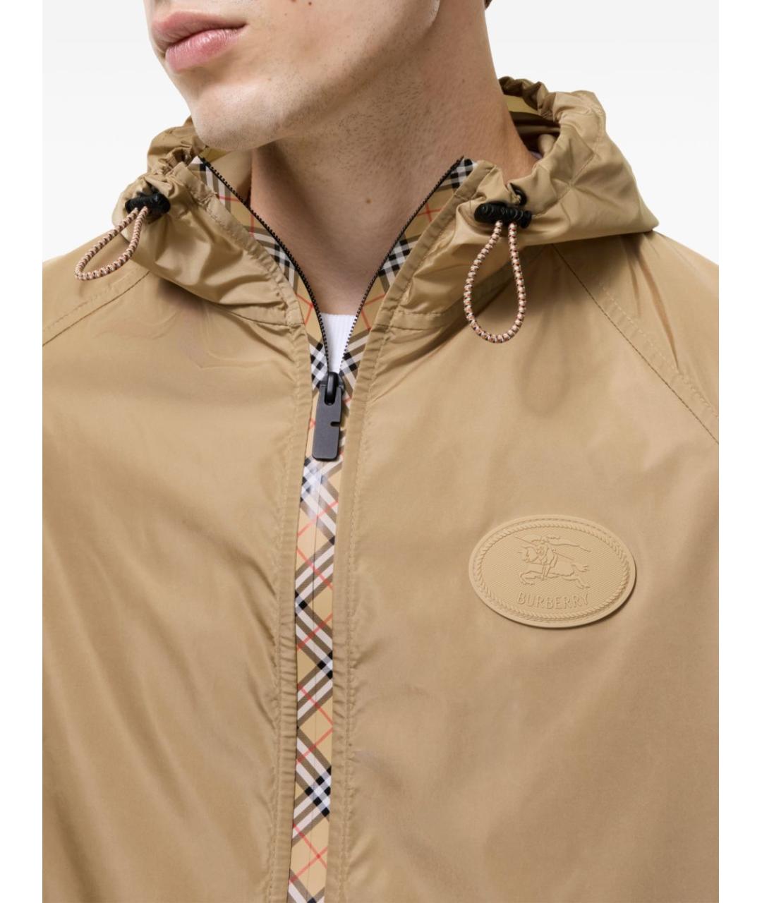 BURBERRY Бежевая куртка, фото 2