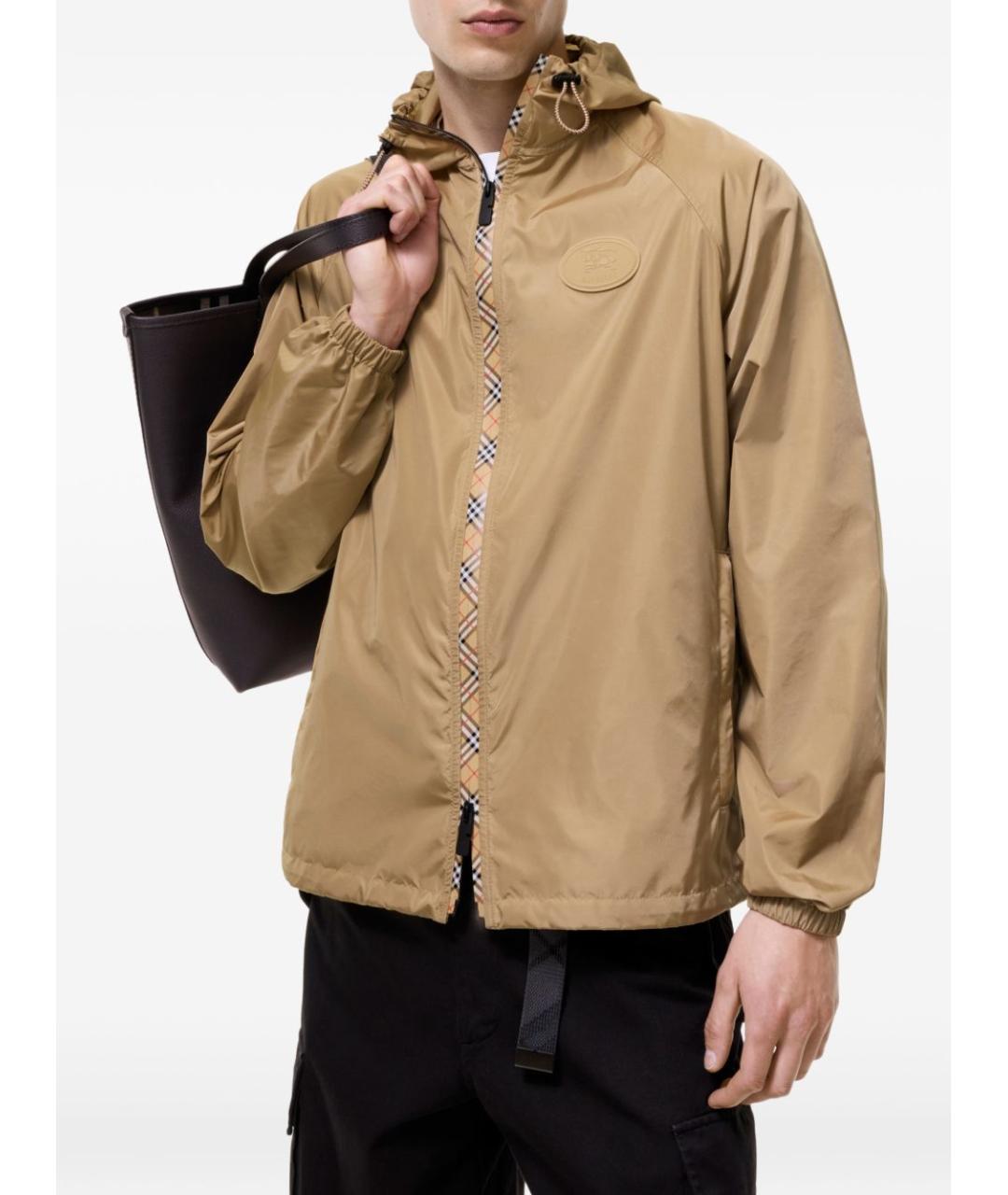 BURBERRY Бежевая куртка, фото 3