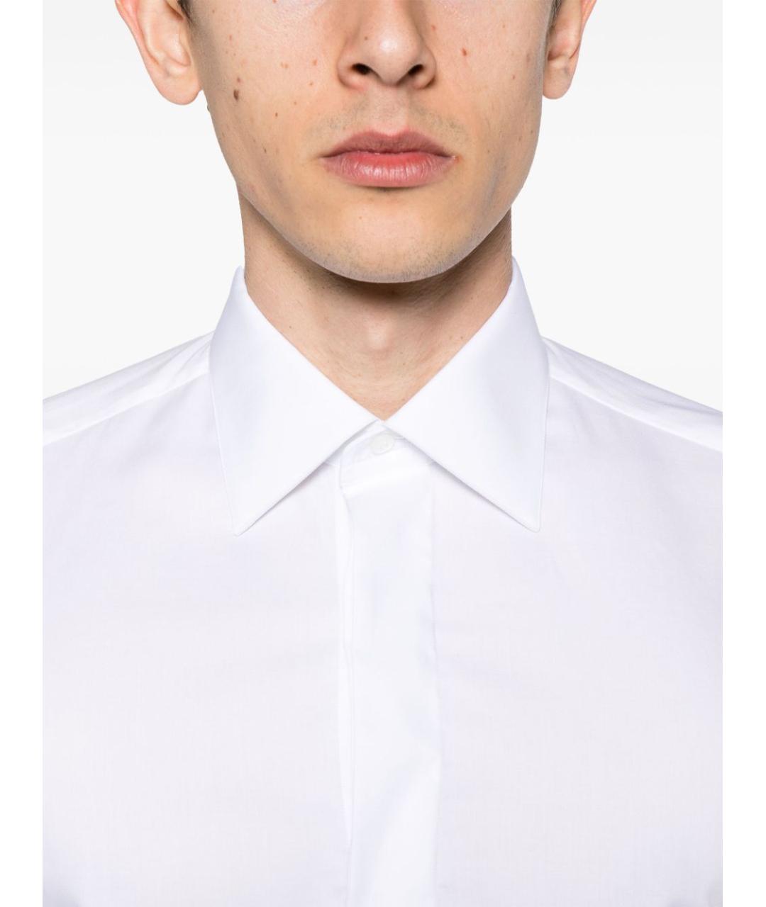 BRIONI Белая классическая рубашка, фото 2