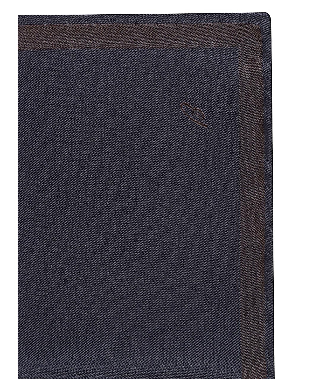 BRIONI Синий шарф, фото 1