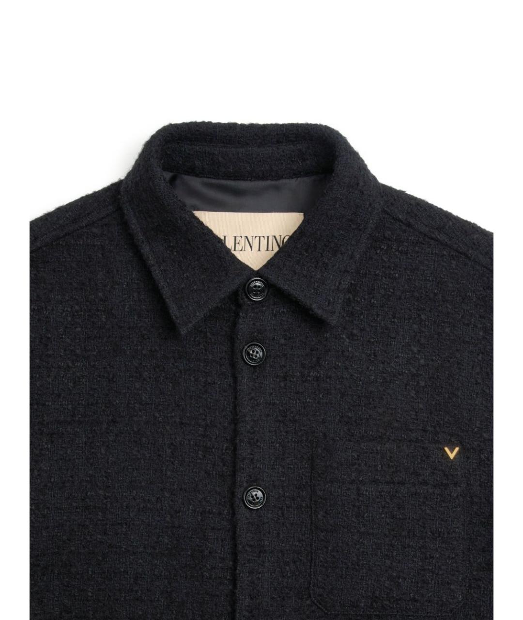 VALENTINO Черная полиамидовая куртка, фото 6