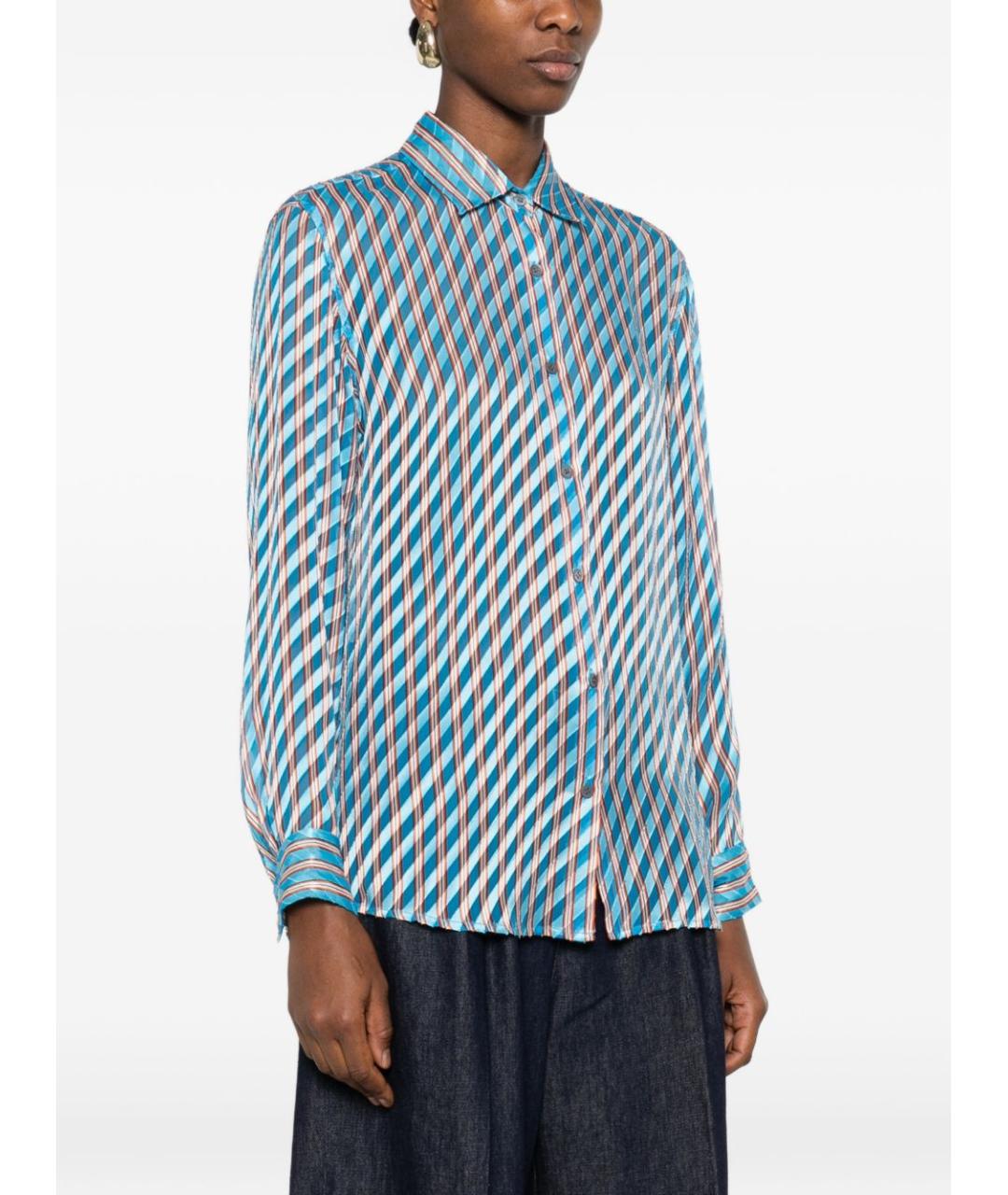 DRIES VAN NOTEN Мульти вискозная рубашка, фото 2