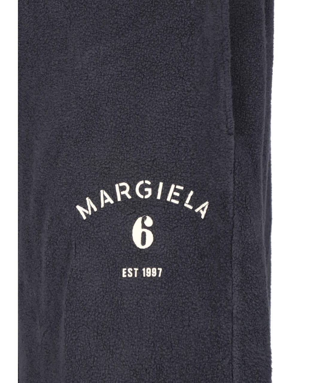 MM6 MAISON MARGIELA Серые хлопковые повседневные брюки, фото 4