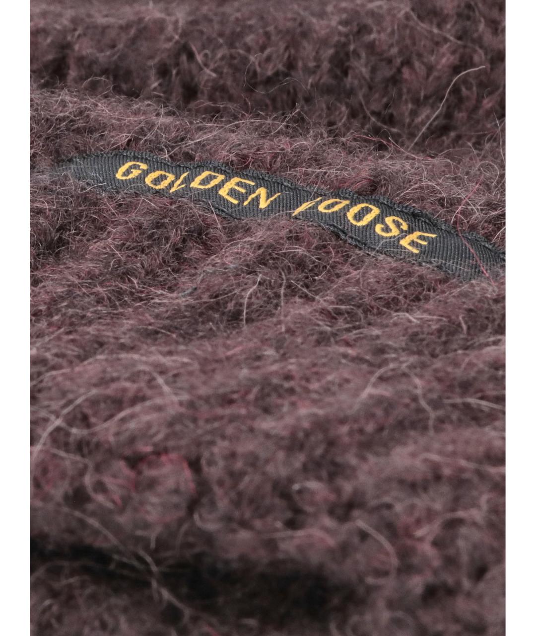 GOLDEN GOOSE Коричневая шерстяная шляпа, фото 3
