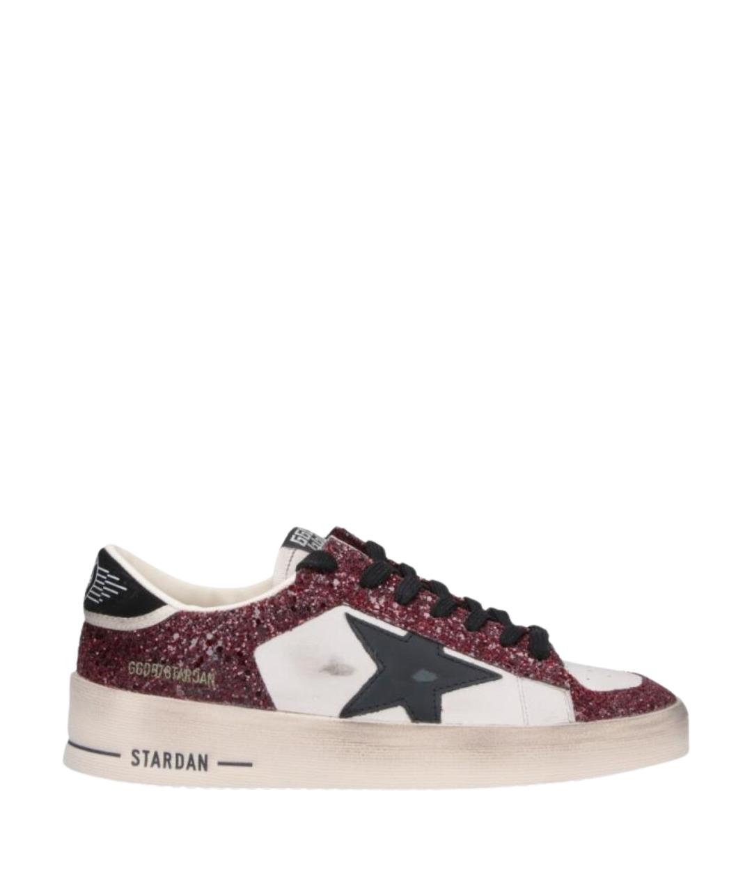GOLDEN GOOSE Мульти кожаные кеды, фото 1