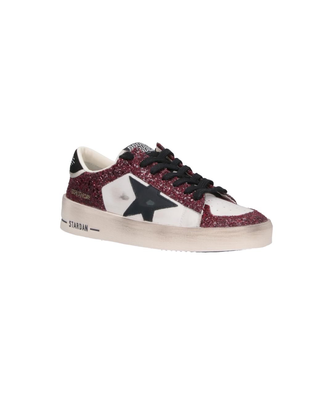 GOLDEN GOOSE Мульти кожаные кеды, фото 2