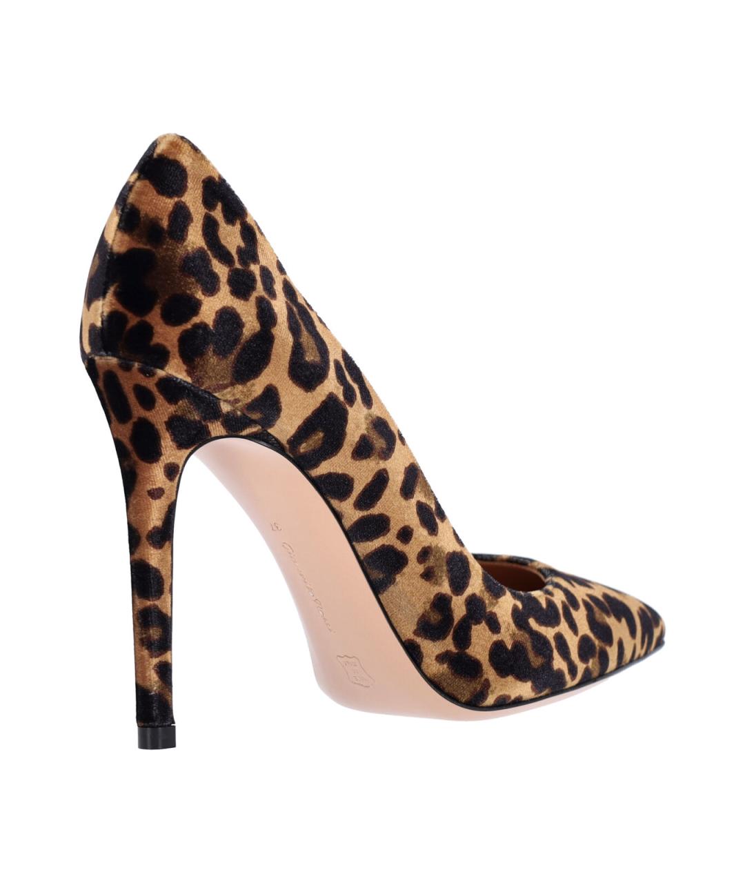 GIANVITO ROSSI Мульти кожаные туфли, фото 4
