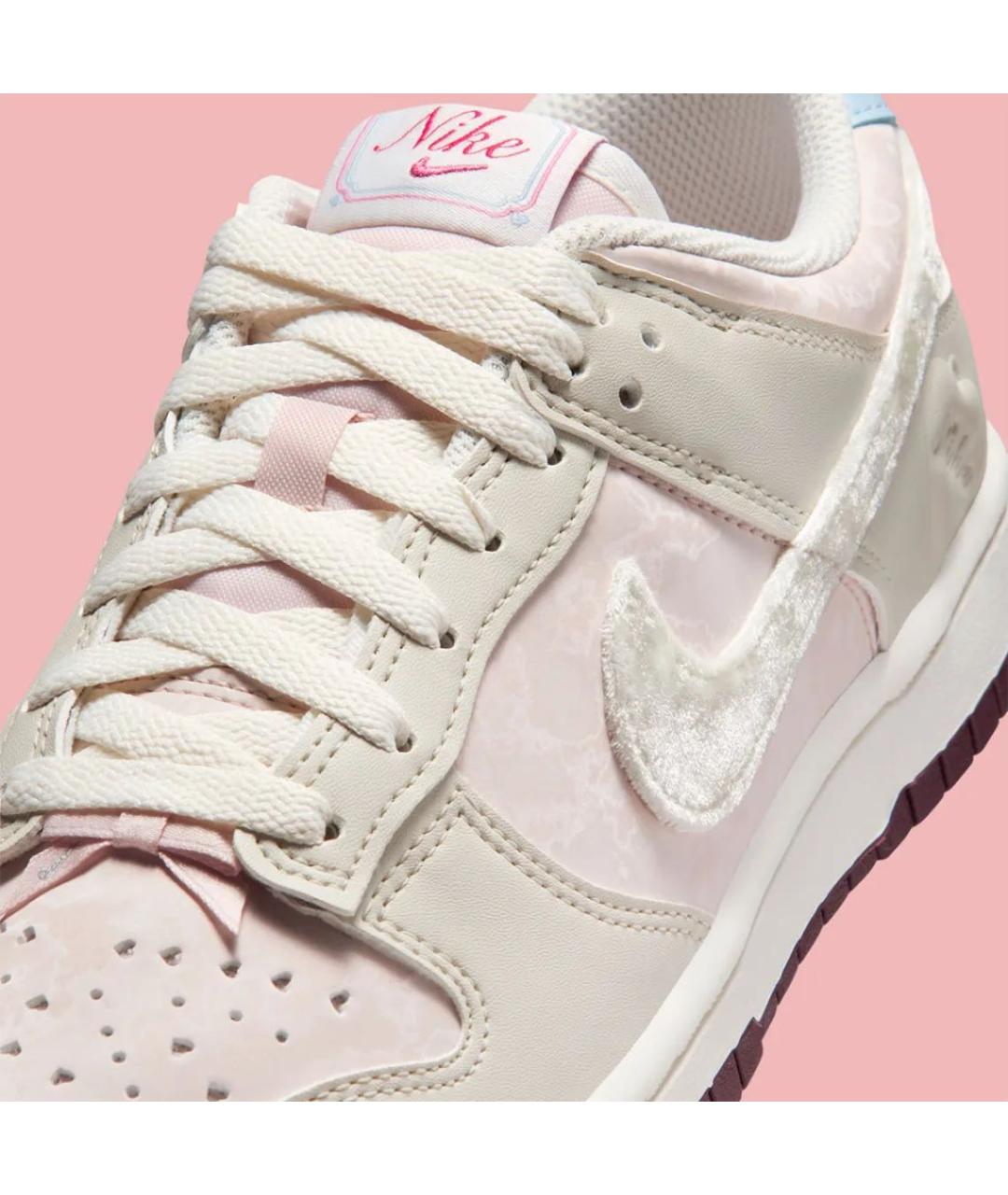 NIKE Бежевые кожаные кеды, фото 5