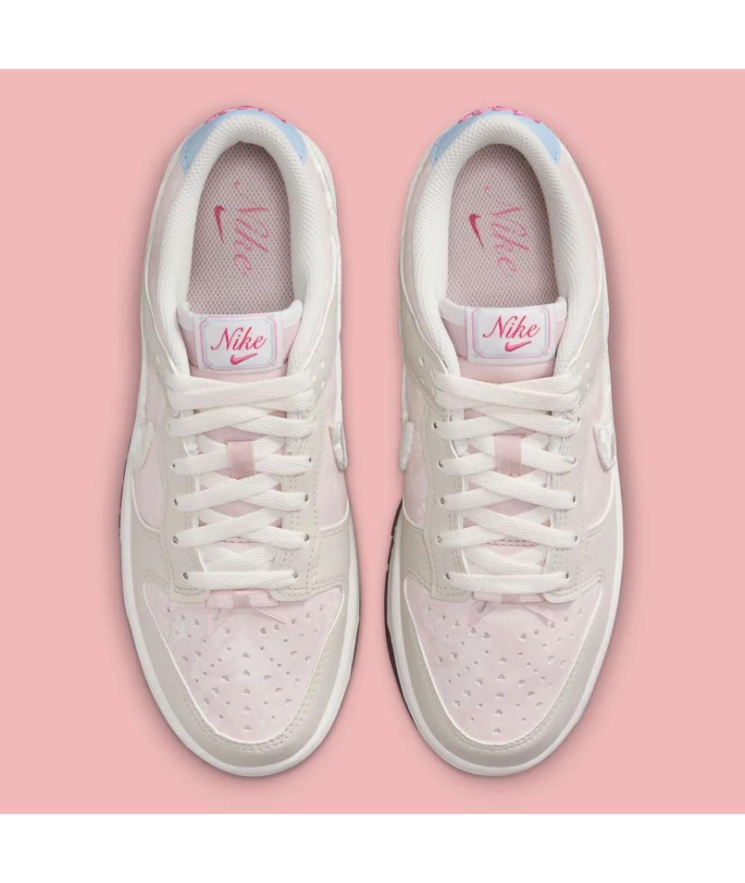 NIKE Бежевые кожаные кеды, фото 3