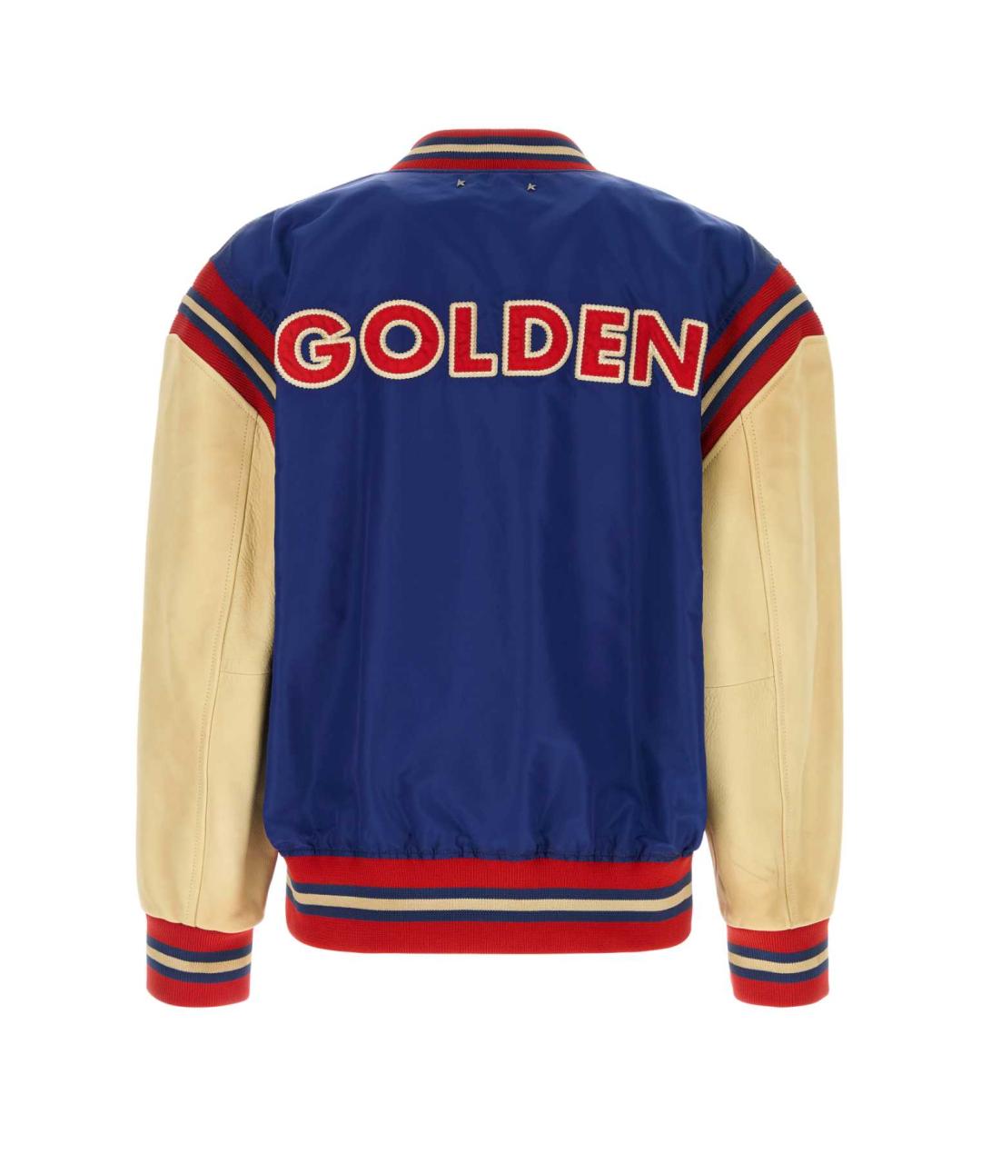 GOLDEN GOOSE Мульти кожаная куртка, фото 2