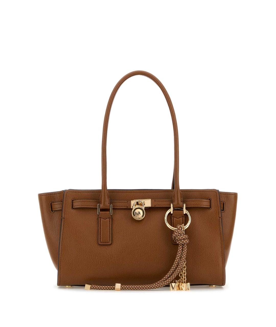 MICHAEL KORS Коричневая кожаная сумка тоут, фото 1