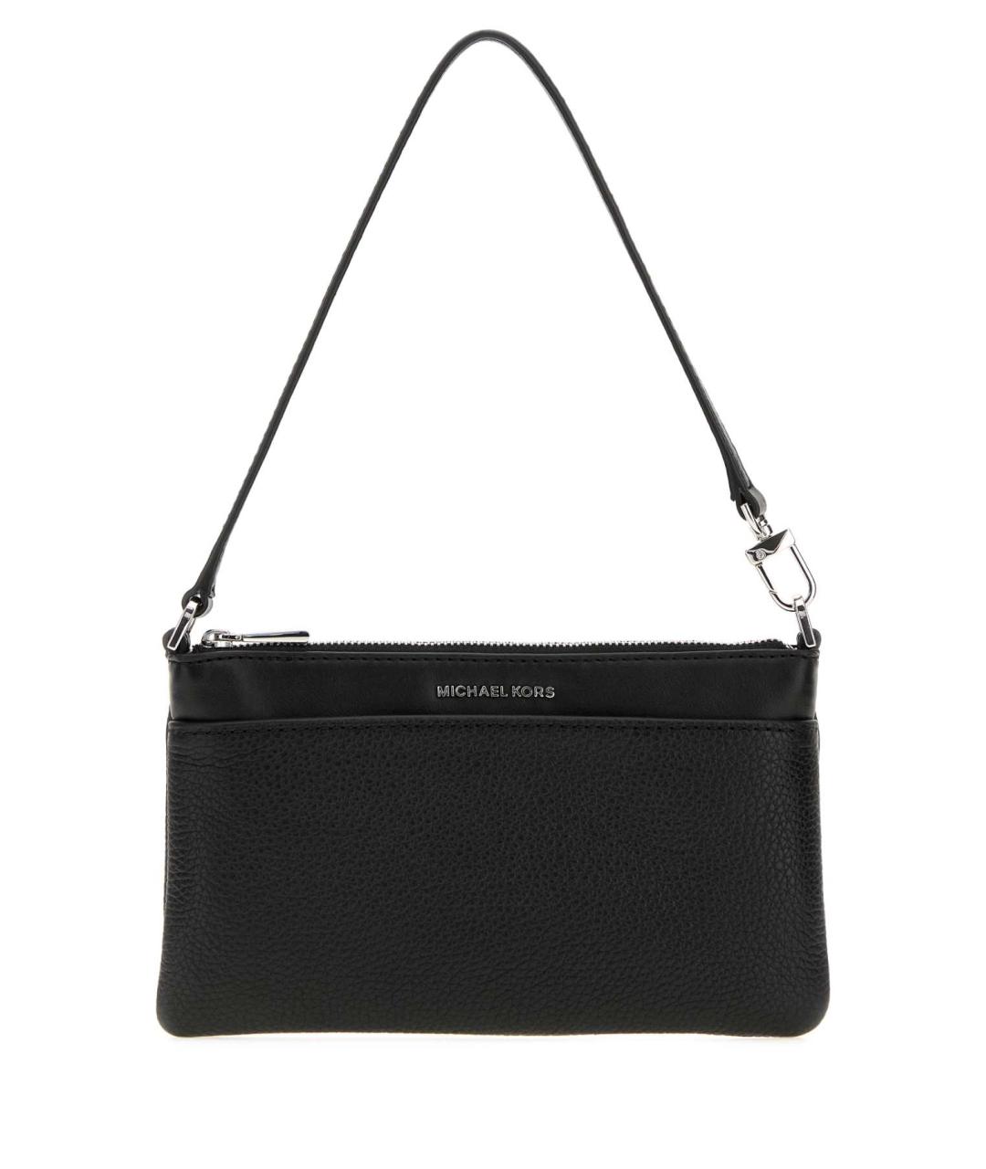 MICHAEL KORS Черная тканевая сумка с короткими ручками, фото 1