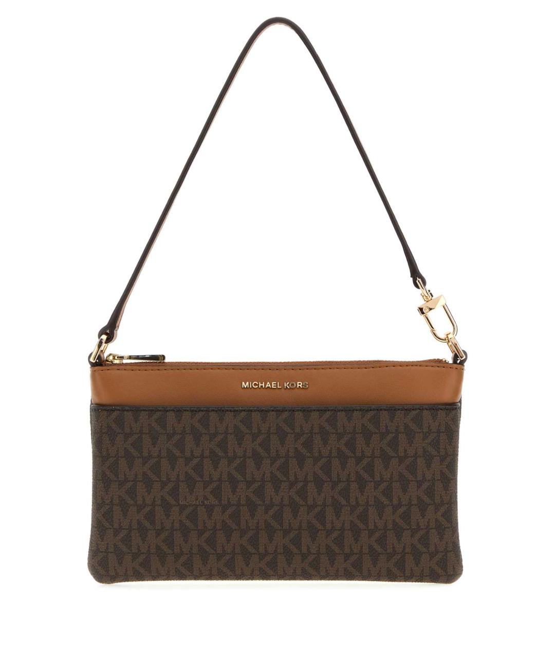 MICHAEL KORS Коричневая сумка с короткими ручками, фото 1