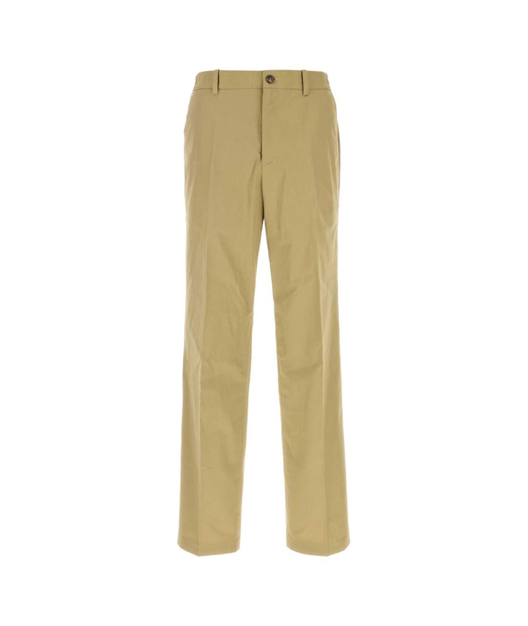 A.P.C. Зеленые хлопковые повседневные брюки, фото 1