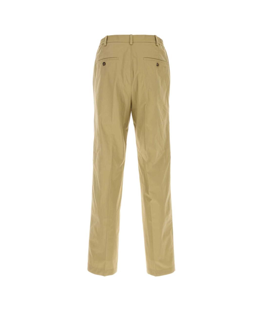 A.P.C. Зеленые хлопковые повседневные брюки, фото 2