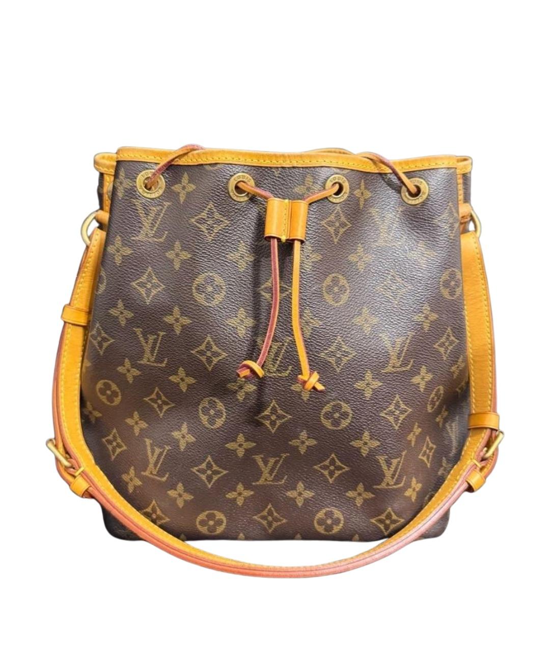 LOUIS VUITTON Коричневая сумка через плечо, фото 1