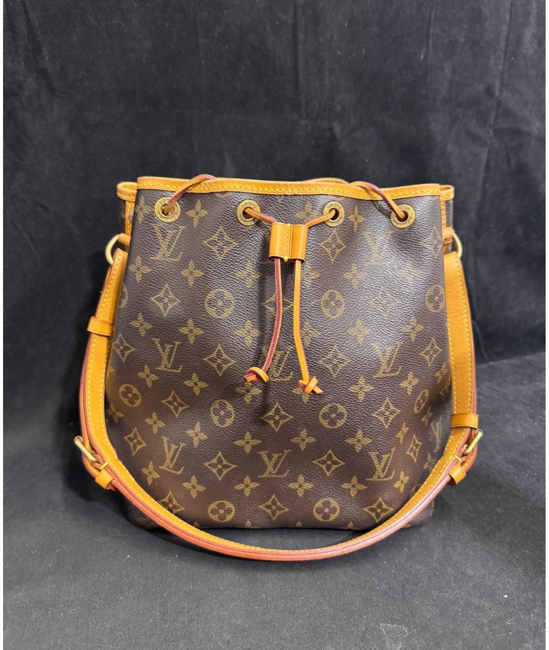LOUIS VUITTON Коричневая сумка через плечо, фото 4