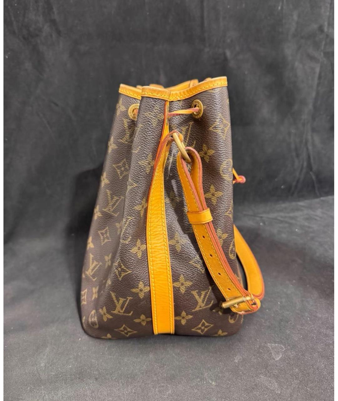 LOUIS VUITTON Коричневая сумка через плечо, фото 3