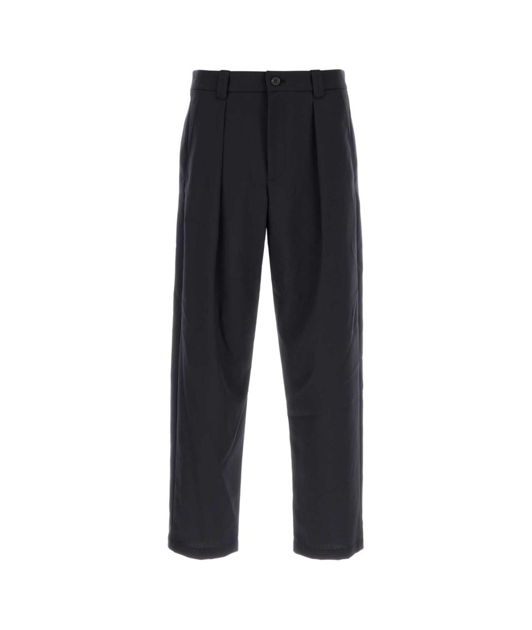 A.P.C. Синие полиэстеровые повседневные брюки, фото 1