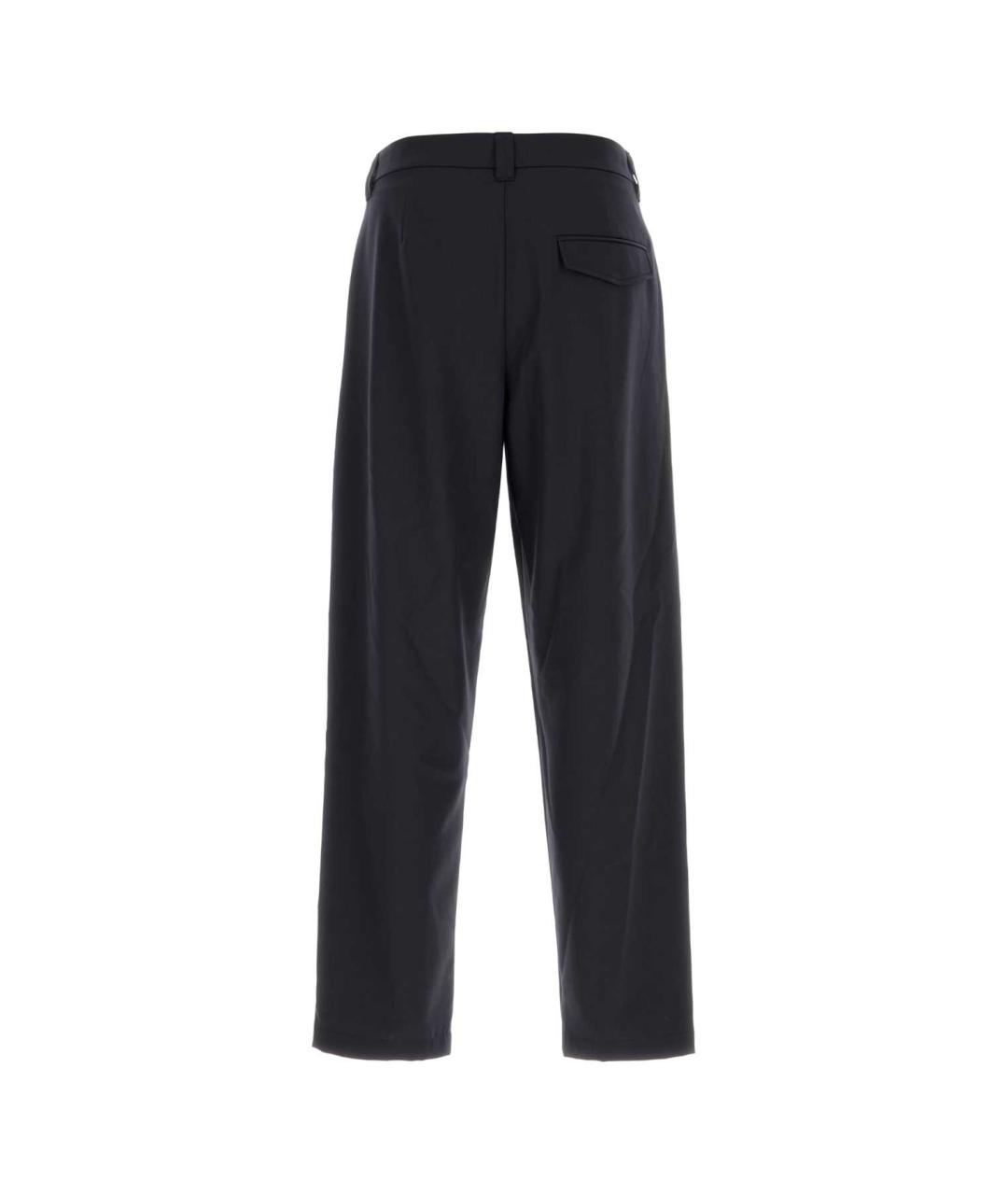 A.P.C. Синие полиэстеровые повседневные брюки, фото 2