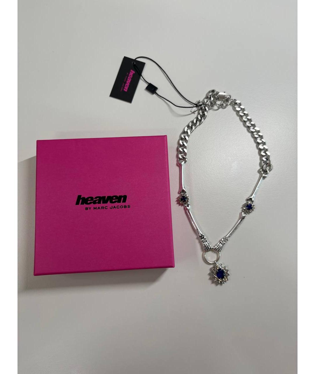 MARC JACOBS Серебряное металлическое колье, фото 5
