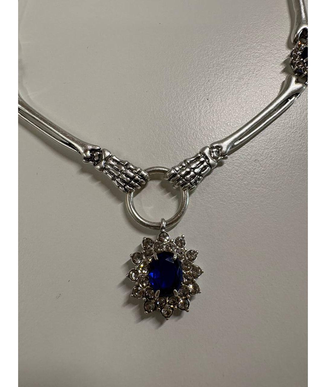 MARC JACOBS Серебряное металлическое колье, фото 7