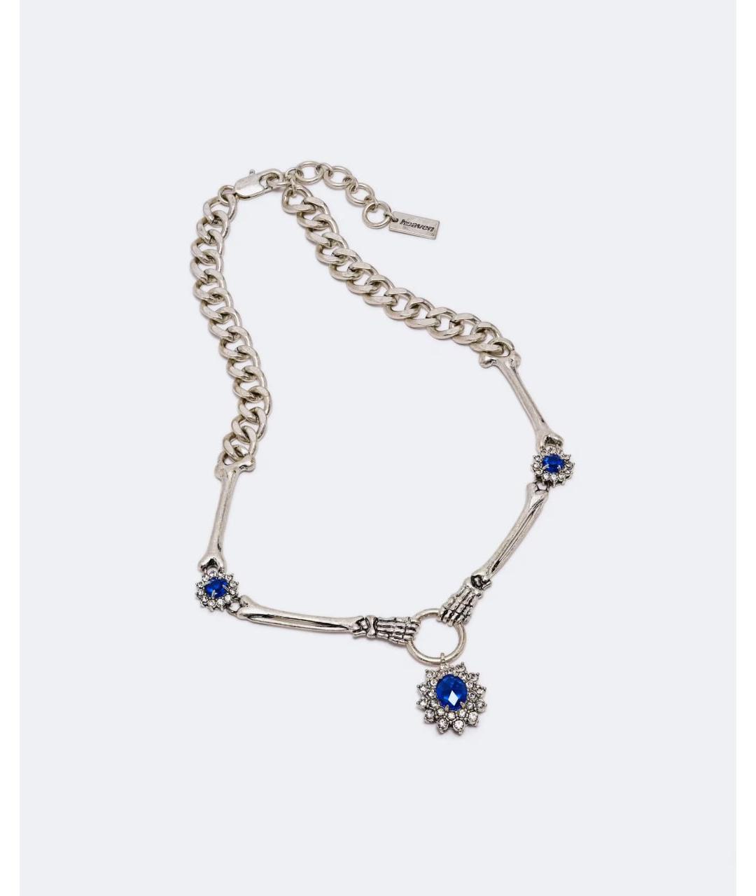 MARC JACOBS Серебряное металлическое колье, фото 9