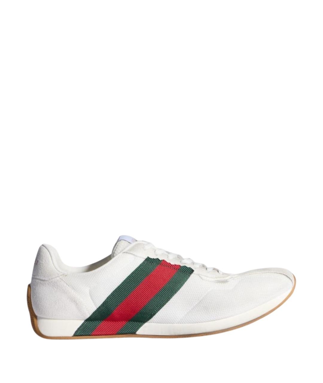 GUCCI Мульти текстильные низкие кроссовки / кеды, фото 1