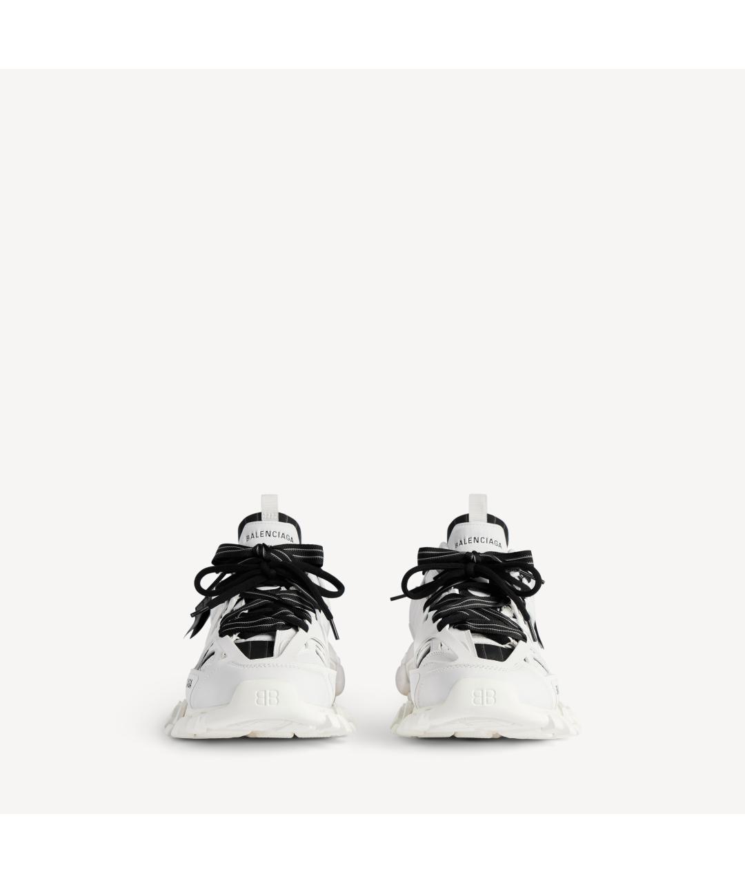 BALENCIAGA Белые низкие кроссовки / кеды, фото 3