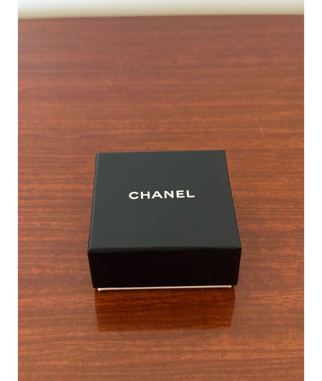 CHANEL Золотые металлические клипсы, фото 4