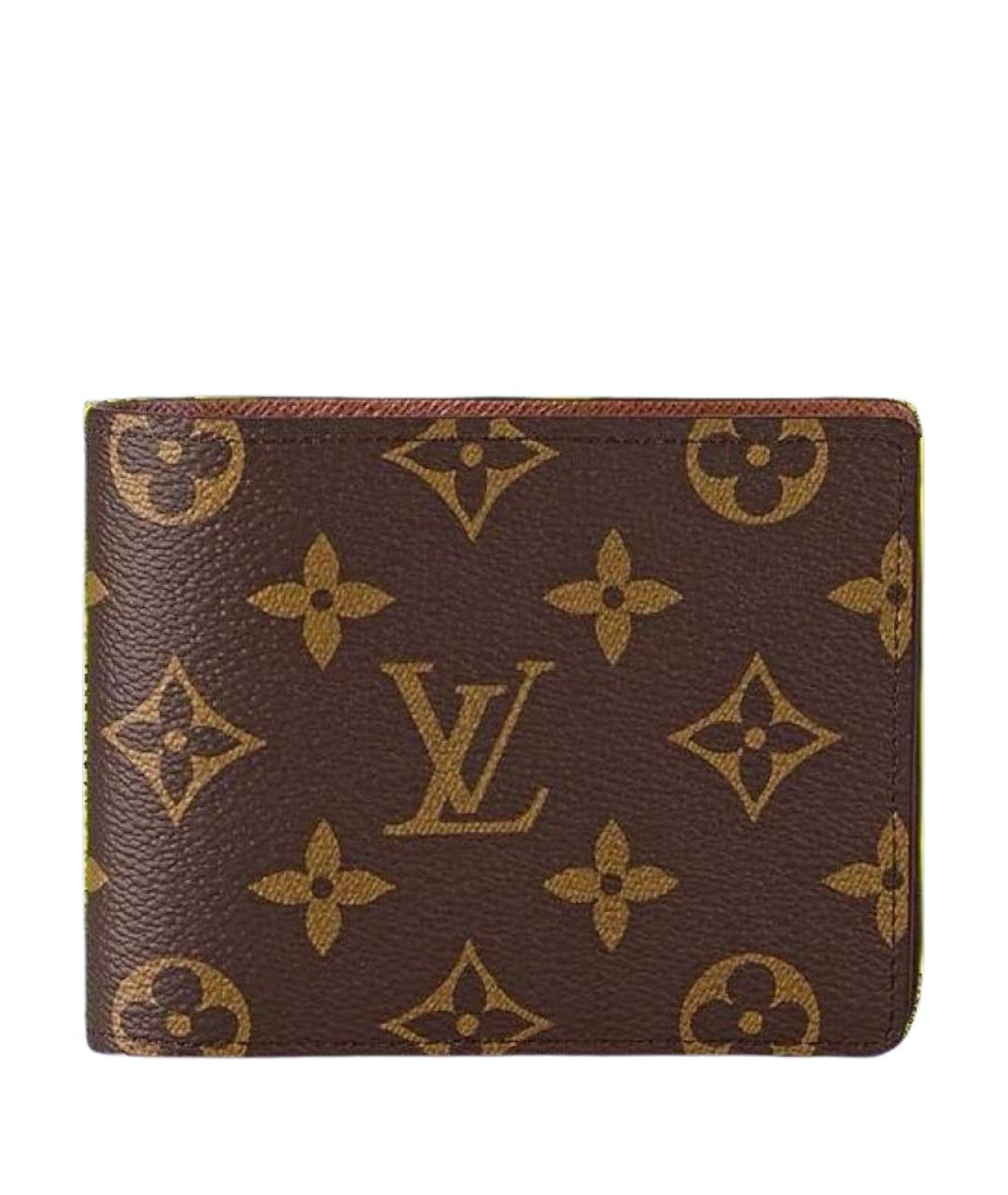 LOUIS VUITTON Коричневый кошелек, фото 1