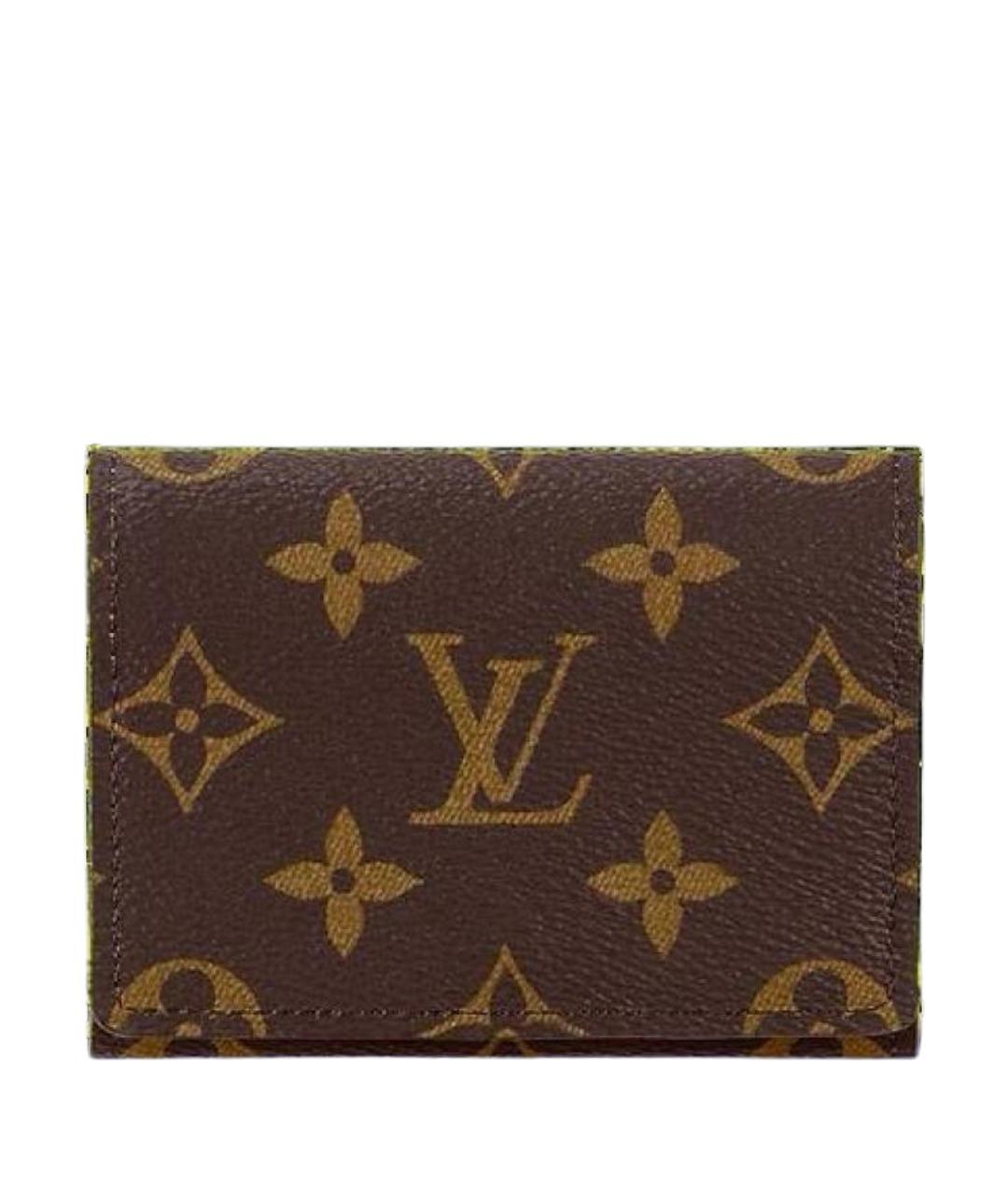 LOUIS VUITTON Коричневый кошелек, фото 1