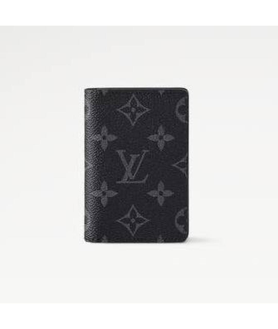 LOUIS VUITTON Черный кардхолдер, фото 6