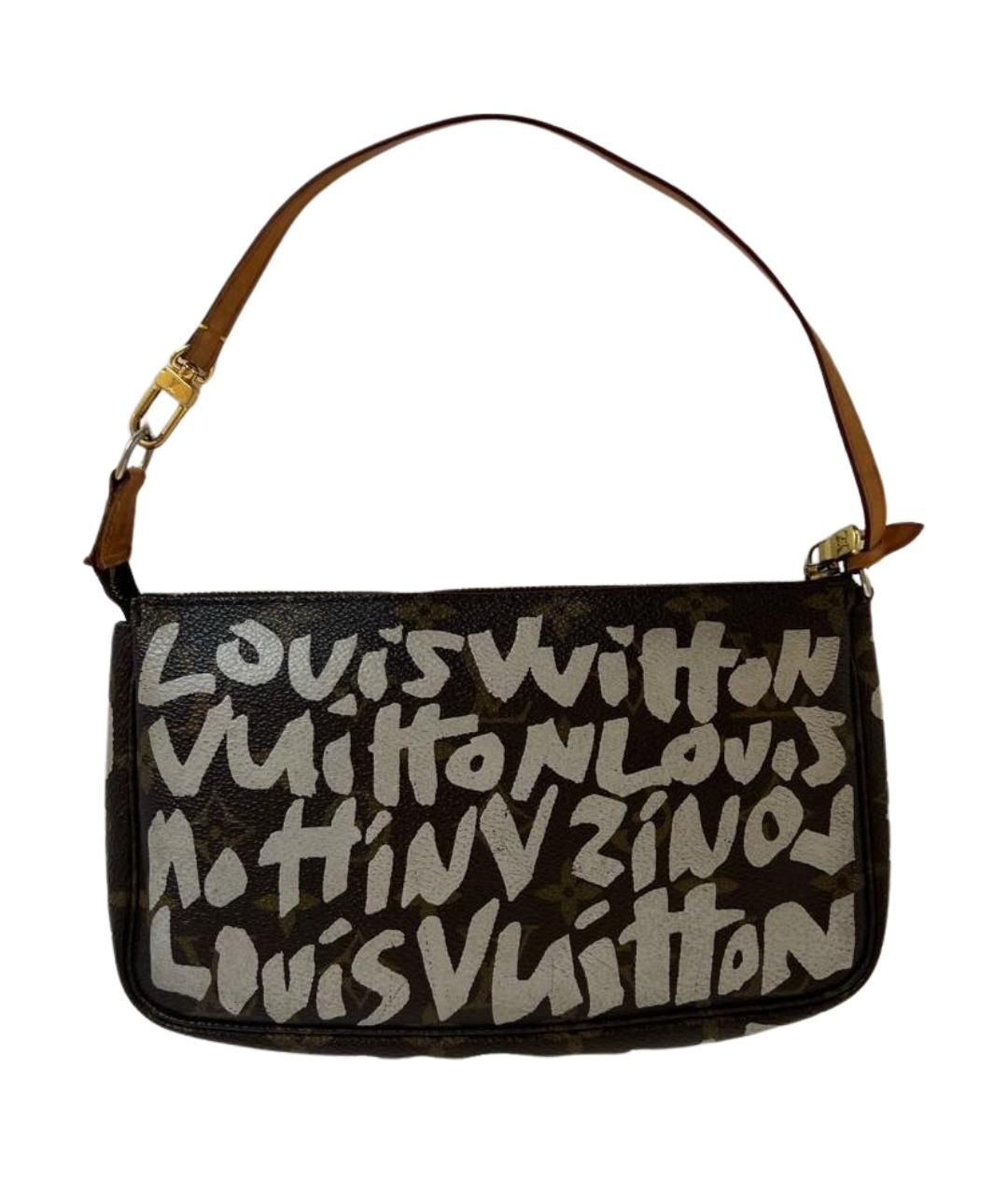 LOUIS VUITTON Коричневая сумка с короткими ручками, фото 1