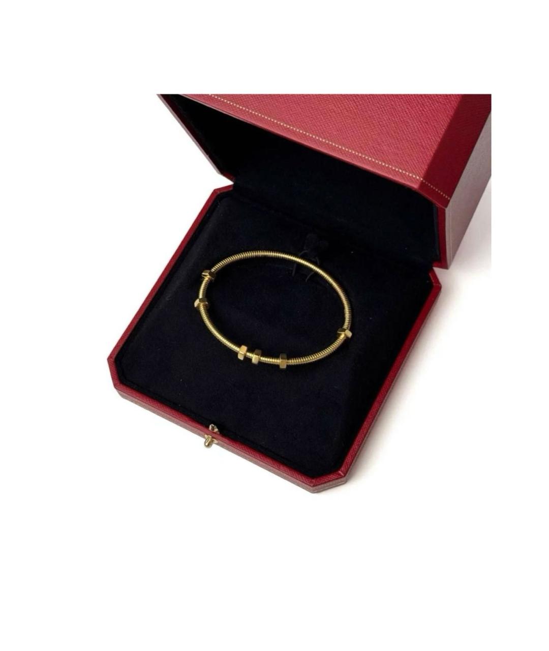 CARTIER Золотой браслет из желтого золота, фото 2