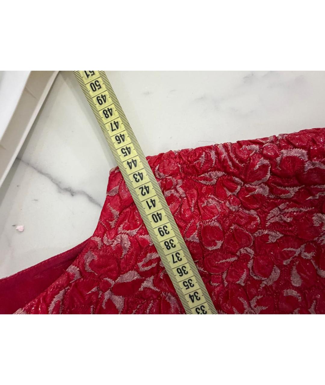 GIAMBATTISTA VALLI Красное вечернее платье, фото 6