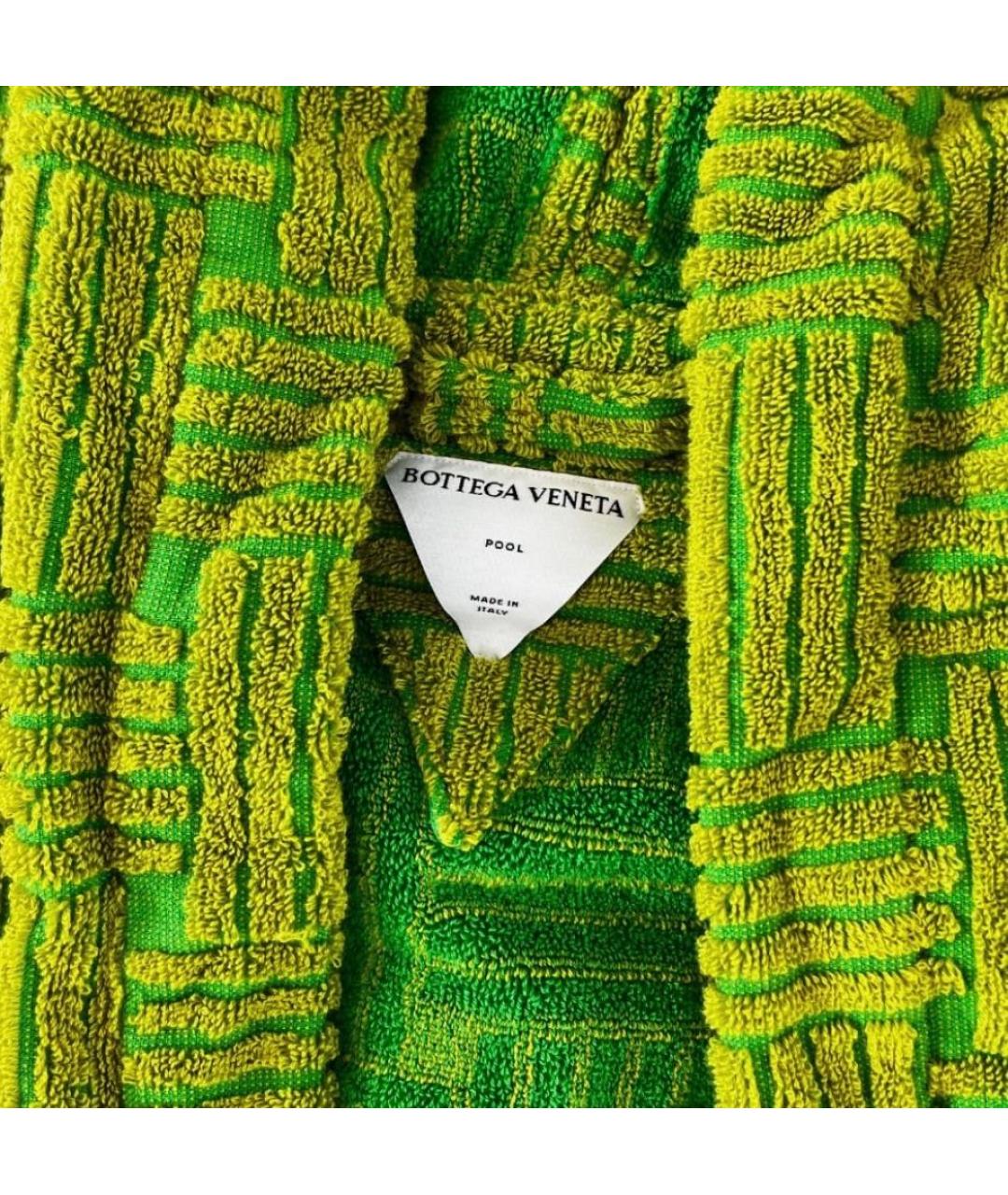 BOTTEGA VENETA Зеленый халат, фото 4