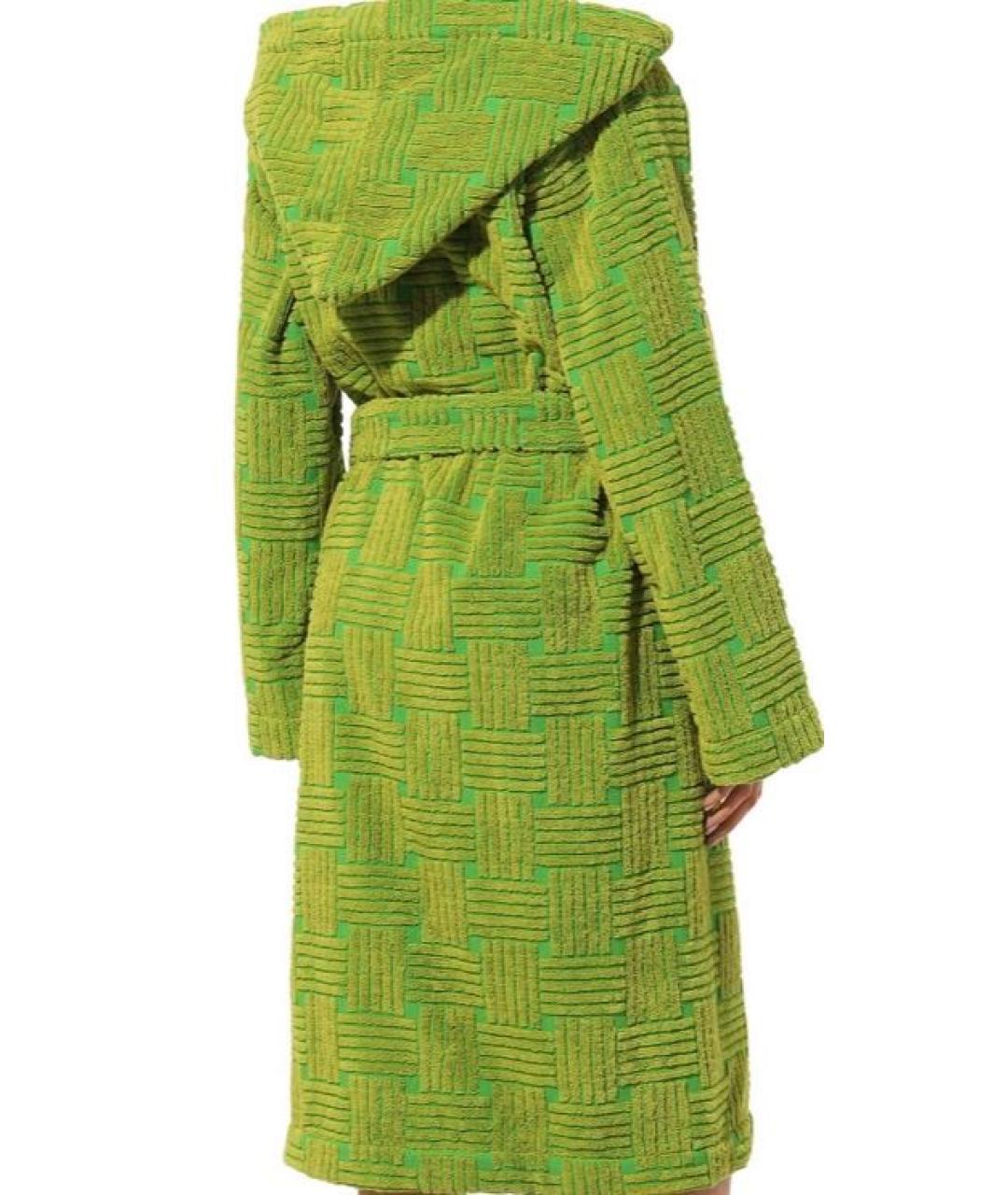 BOTTEGA VENETA Зеленый халат, фото 2