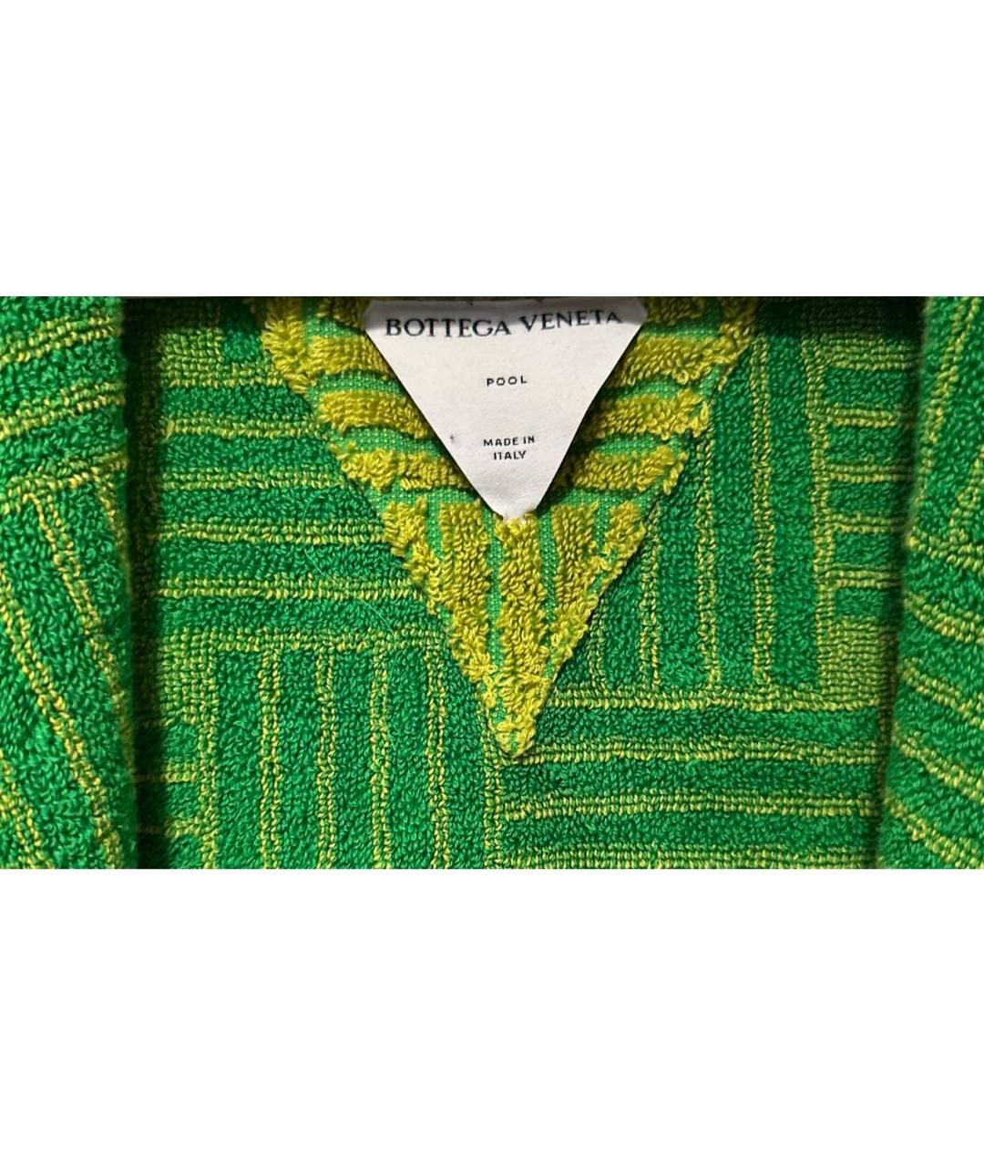 BOTTEGA VENETA Зеленый халат, фото 3
